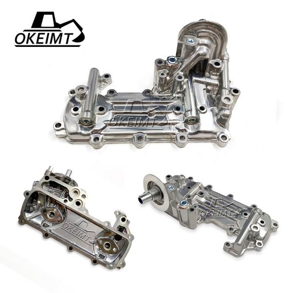 Buy cheap 4M40T 4M40 Oil Cooler Cover Engine Radiator Cover ME204277 from wholesalers