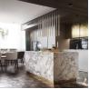 Buy cheap Luxury MFC MDF High End Kitchen Cabinet Maple For Villa from wholesalers