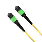 OM3 / OM4 Fiber Optic Patch Cord , MPO Fiber Cable 3mm For CATV