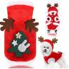Buy cheap 100% Cotton Soft Pet Christmas Clothes Jackets For Small Dogs Cats from wholesalers