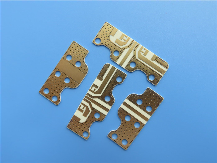 30mil AD1000 High Frequency Double Sided RF PCB Board With Immersion Gold