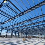 Jis Steel Structure Warehouse Welded / Hot Rolled H Design Industrial Building