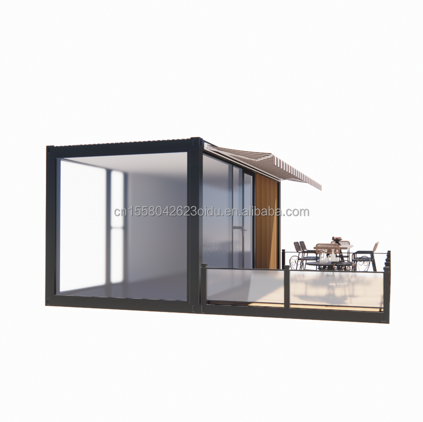 Shop 20ft Mobile Restaurant and Bar 10ft 20ft Shipping Wooden Container Kitchen Galvanized Steel Bending 180g Steel frame