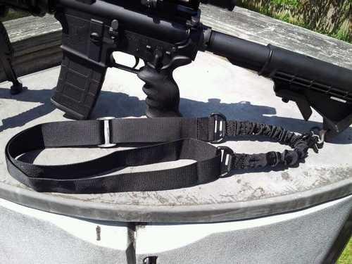 Buy cheap Hot sale nylon black gun single slings/tactical slings from wholesalers