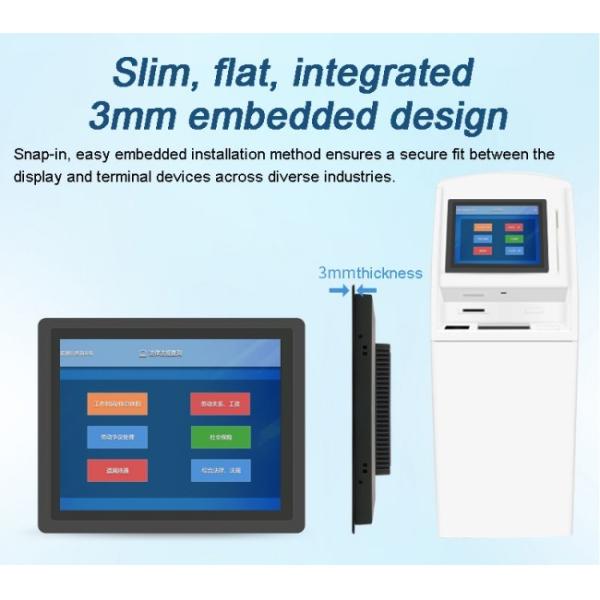 12.1 Inch IP65 Waterproof Embedded Industrial Touch Panel PCs Fanless Windows/Linux Rugged All-in-One Design Stock