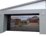 100% Transparency Clear Glass Garage Door Electric Roller Shutter