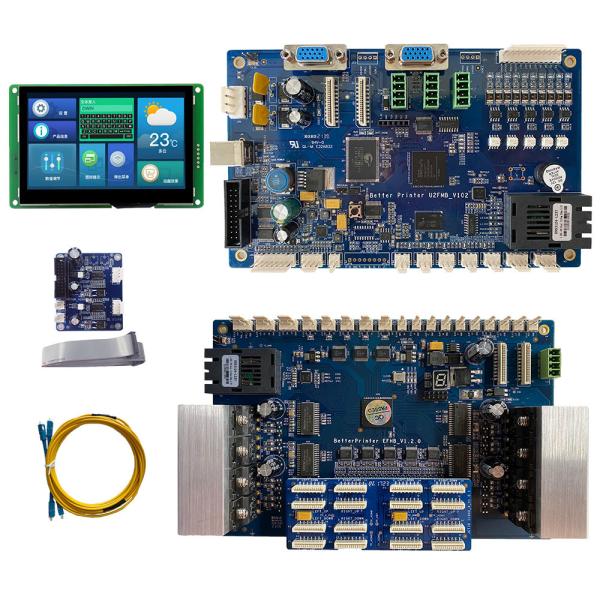 Buy cheap Photo Machine UV Printer I1600 Four Head Inkjet Board For Metal PVC Card Acrylic Advertising Inkjet Printer from wholesalers