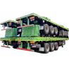 Buy cheap 12m Flatbed Truck Trailer 12R22.5 Flatbed Semi Snowrunner FUWA from wholesalers
