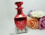 square perfume bottle perfume recycled glass bottles black blue red pink green