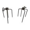 Buy cheap Barbecue Fork Food Grade Stainless Steel BBQ Grill Rotisserie Spit Rod for Chicken from wholesalers