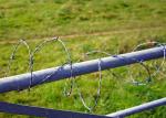 Buy cheap Rust Resistance Single Strand Galvanized Steel Barbed Wire Fence Construction Protection from wholesalers
