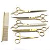Buy cheap SGS Straight Dog Hair Thinning Scissors , Pet Grooming Scissors Set from wholesalers