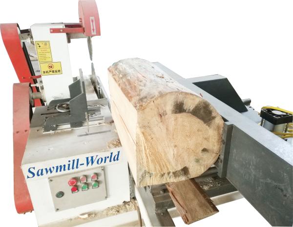 Buy cheap Double Blade Circular Saw Log Sliding Table Saw CNC Wood Cutting SawMill Machine from wholesalers