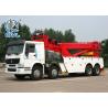 Buy cheap 12 Wheel Heavy Duty Wrecker Heavy Rescue Tow Trucks Tow 360 Degree Rotation Crane 60Ton Lifting from wholesalers