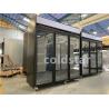 Buy cheap Upright Glass Door Display Ice Cream Freezer Showcase For Supermarket Shop Store from wholesalers