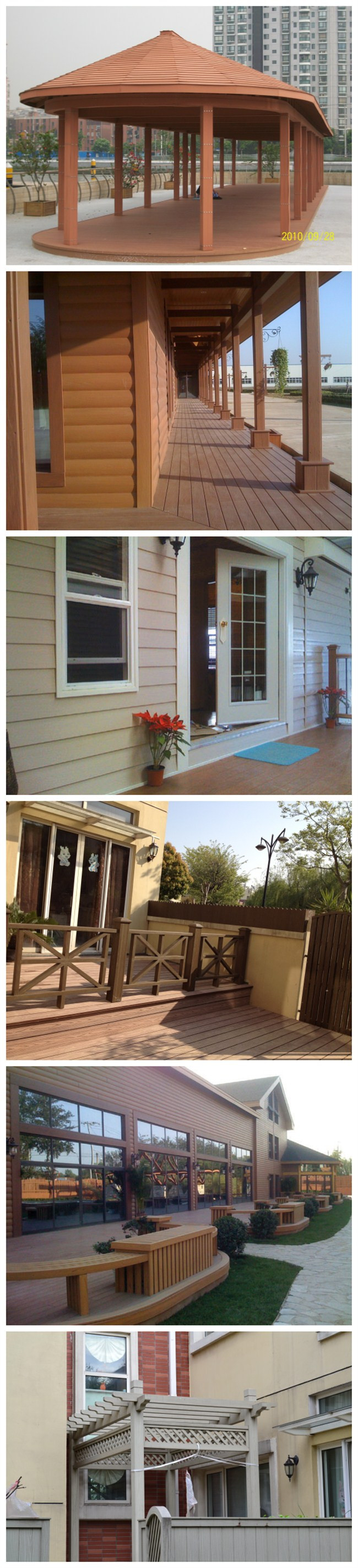 Modern Design Style Thermal Insulation PVC Wall Siding within PVC Foam and ASA