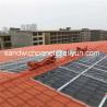 Buy cheap 960mm orange color luxury ASA glazed roof tile with 2.8mm for residential area from wholesalers