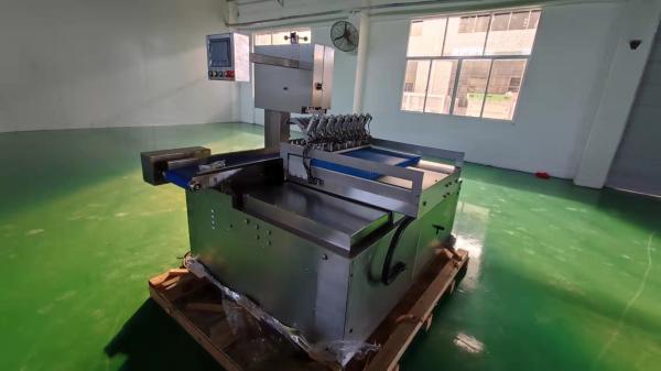 Quality Industrial Electric Frozen Meat Cutting Machine 45M/scd Automatic Double Saw Cutter for sale