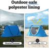 Buy cheap Abco 2-Person Pop Up Tent - Portable Cabana with 2 Doors, Water-Resistant and UV Protection, Carrying Bag - Sky Blue from wholesalers