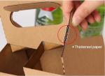 Wine bottle carrier, disposable paper holder,newspaper holder recycling,take