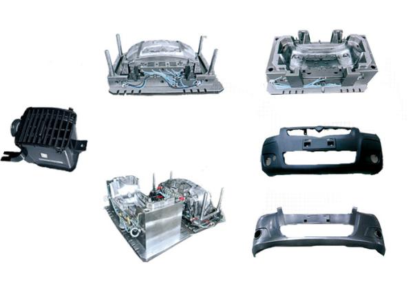 Buy cheap Interior Plastic Injection Spare Auto Parts Mould For Auto Bumper Mould from wholesalers