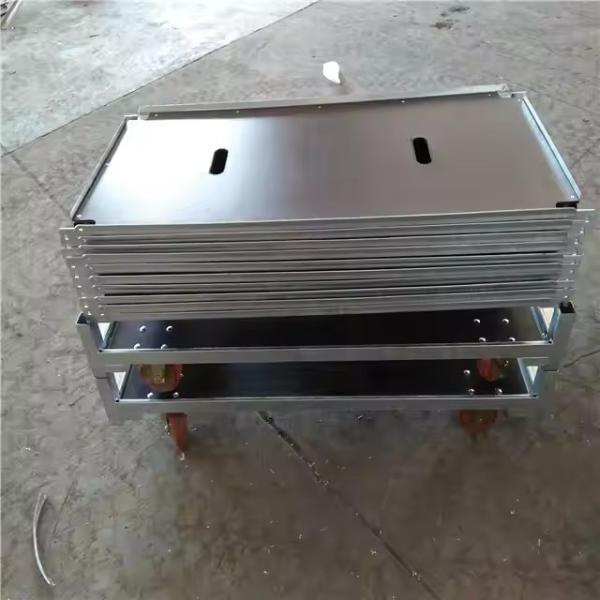 Buy cheap CC Container Danish Trolley 4 Wheels Basket Included from wholesalers