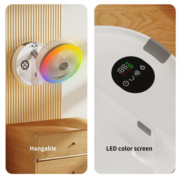 Buy cheap Socool Fan 40000mAh Type-C Power Source Personal Fan 9 Speed Levels Outdoor Camping Fan from wholesalers
