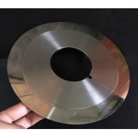 Buy cheap Customized Cloth Cutting Knife , Slitting Carbon Paper Machine Round Cutting product
