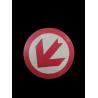 Buy cheap Aluminum 8 Directions 3M Film Reflective Traffic Signs Engineering Grade from wholesalers