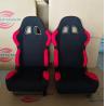 Buy cheap Blue Fabric Car Sport Racing Seats With Single Recliner / Single Slider JBR1001 from wholesalers