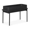 Buy cheap 5 Star Hotel Luxury Outdoor Black Metal Flowerpot from wholesalers
