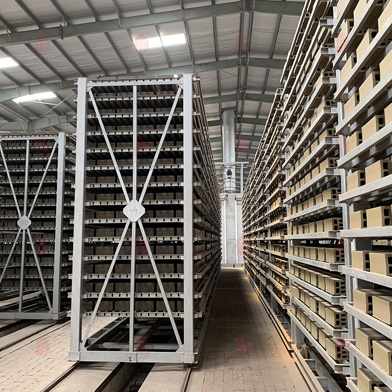 Well-Designed Drying Car for Soil in Brick Making Process of Brictec in Plant