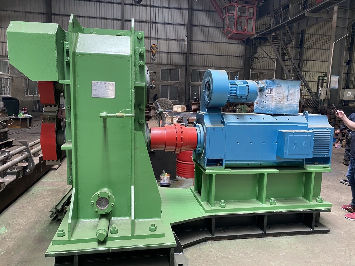 ISO 9001 Flying Shear Cutting Machine High Productivity