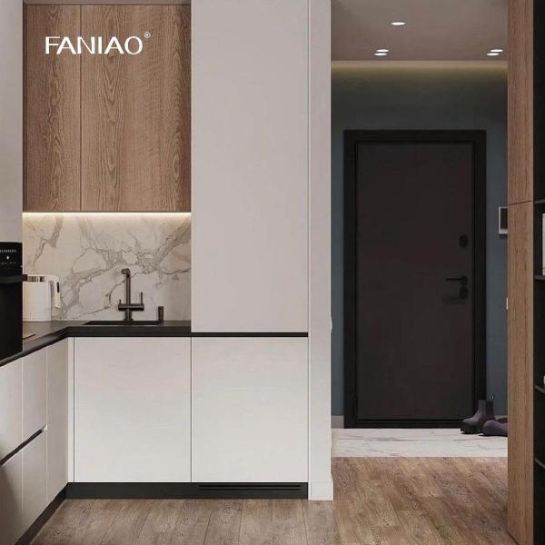 Buy cheap Free Designed L Shape Mini Kitchenette Kitchen Cabinets for Hotel Room from wholesalers