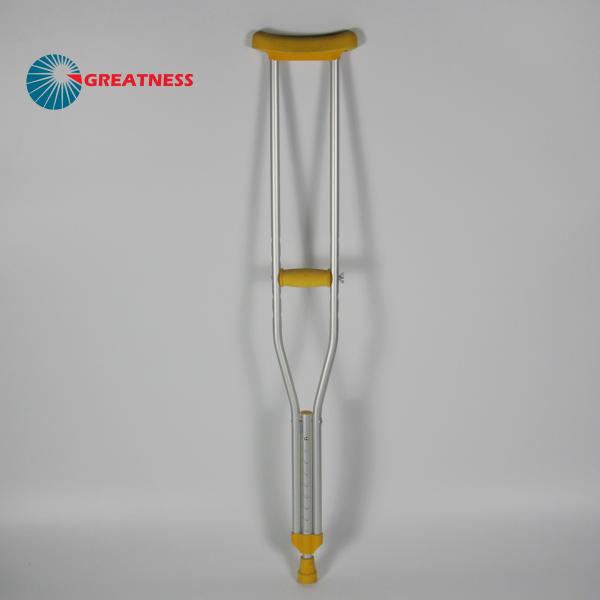 Buy cheap Multi Size Adjustable Aluminum Axillary Crutch Matte Finish from wholesalers