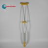 Buy cheap Multi Size Adjustable Aluminum Axillary Crutch Matte Finish from wholesalers