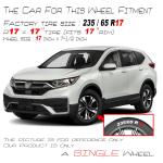 17" Machined Black Wheel for Honda CR-V 17-20 OEM Quality Alloy Rim 64110