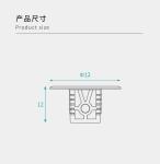 Precision Metal ABS Furniture Shelf Pegs Professional-Grade Furniture Fixings