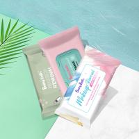 Buy cheap Fragrance Free make up remover cleansing wipes disposable wet wipes Gentle for product
