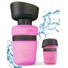 Buy cheap 520ml HDPE Silicone Pet Water Bottle Leak Proof Dog Water Bottle from wholesalers