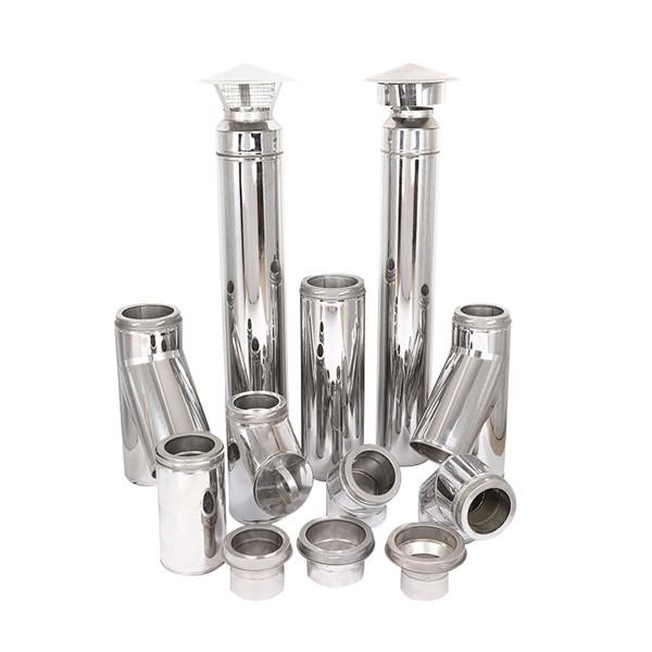 Buy cheap SUS304 Twistlock Double Wall Chimney Pipe by Rolling Welding Stamping from wholesalers