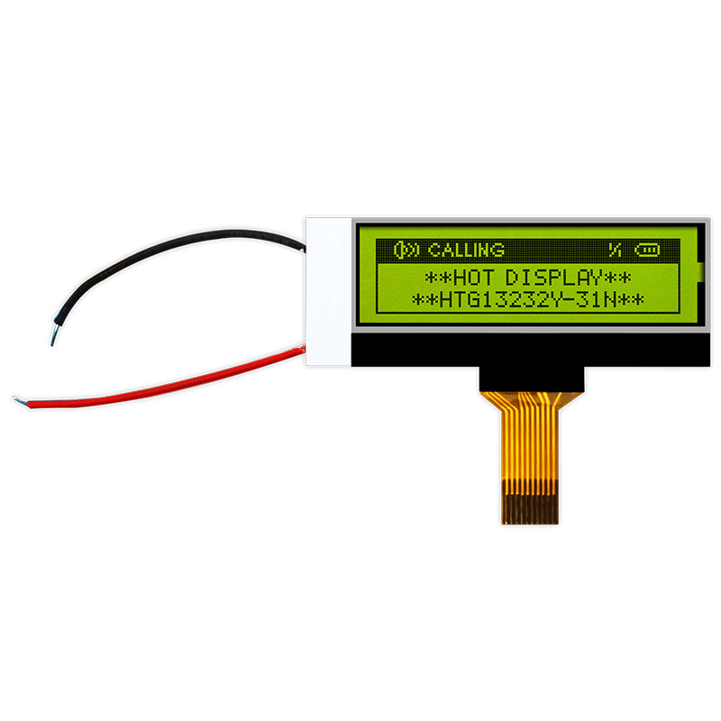 Industrial 132x32 COG LCD Module ST7567R Positive Transflective HTG13232Y