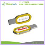 Innovative Slim Metal USB Flash Drive USB 3.0 64G With Logo Customized
