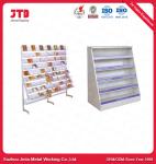 Square Promotion Display Stands ISO9001 450mm Supermarket Shelf Rack