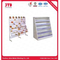 Buy cheap Square Promotion Display Stands ISO9001 450mm Supermarket Shelf Rack product