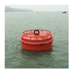 Cylindrical Buoy Marine Deep Water Offshore Steel Mooring Buoy