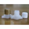 Buy cheap Convenient Rotation Plastic Spout Caps , 23mm HDPE Food Grade Baby Food Pouch Cover from wholesalers
