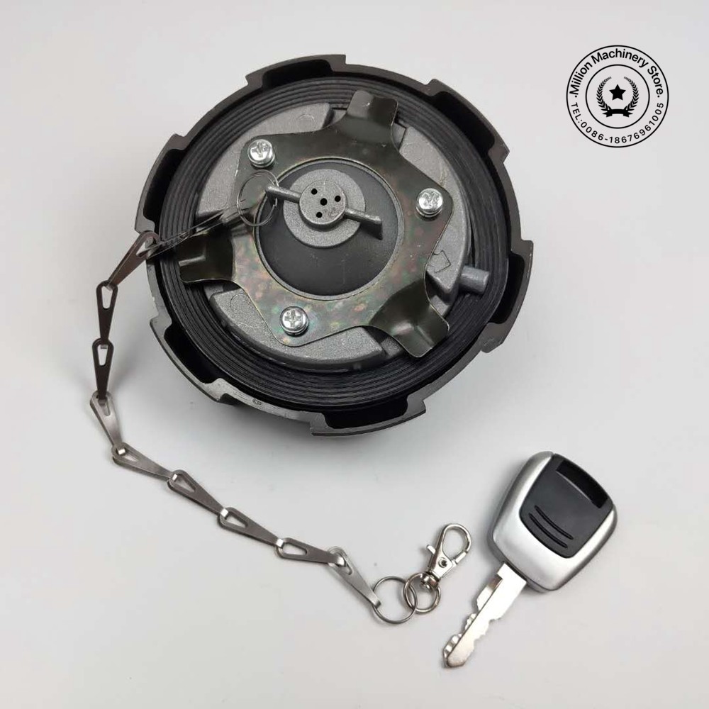 R360-7 Fuel Diesel Cap For Hyundai R-9 Loader HYUNDAI DX360-9 Excavator Diesel Box Cover Filter Parts