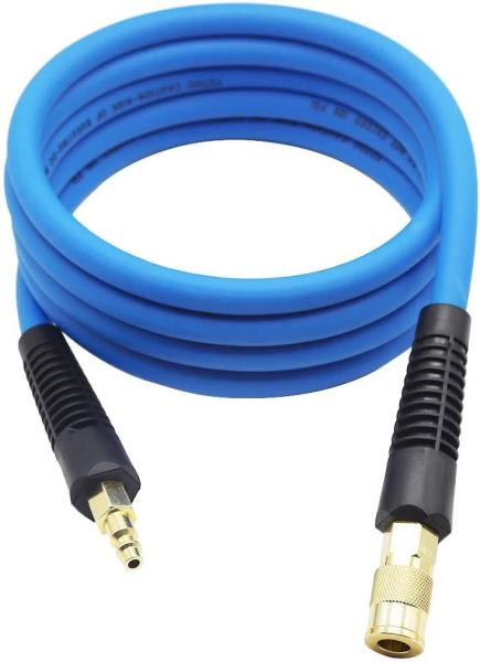 Buy cheap Blue Black Flexible Polyurethane Pneumatic Hose / High Pressure Air Rubber Hose from wholesalers