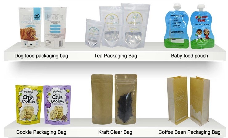 Custom Printed 3 Side Seal k Laminated Material Plastic Small Pills Packaging Bags